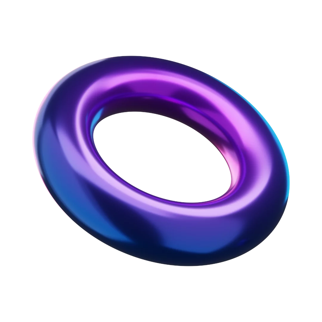 purple shiney disk